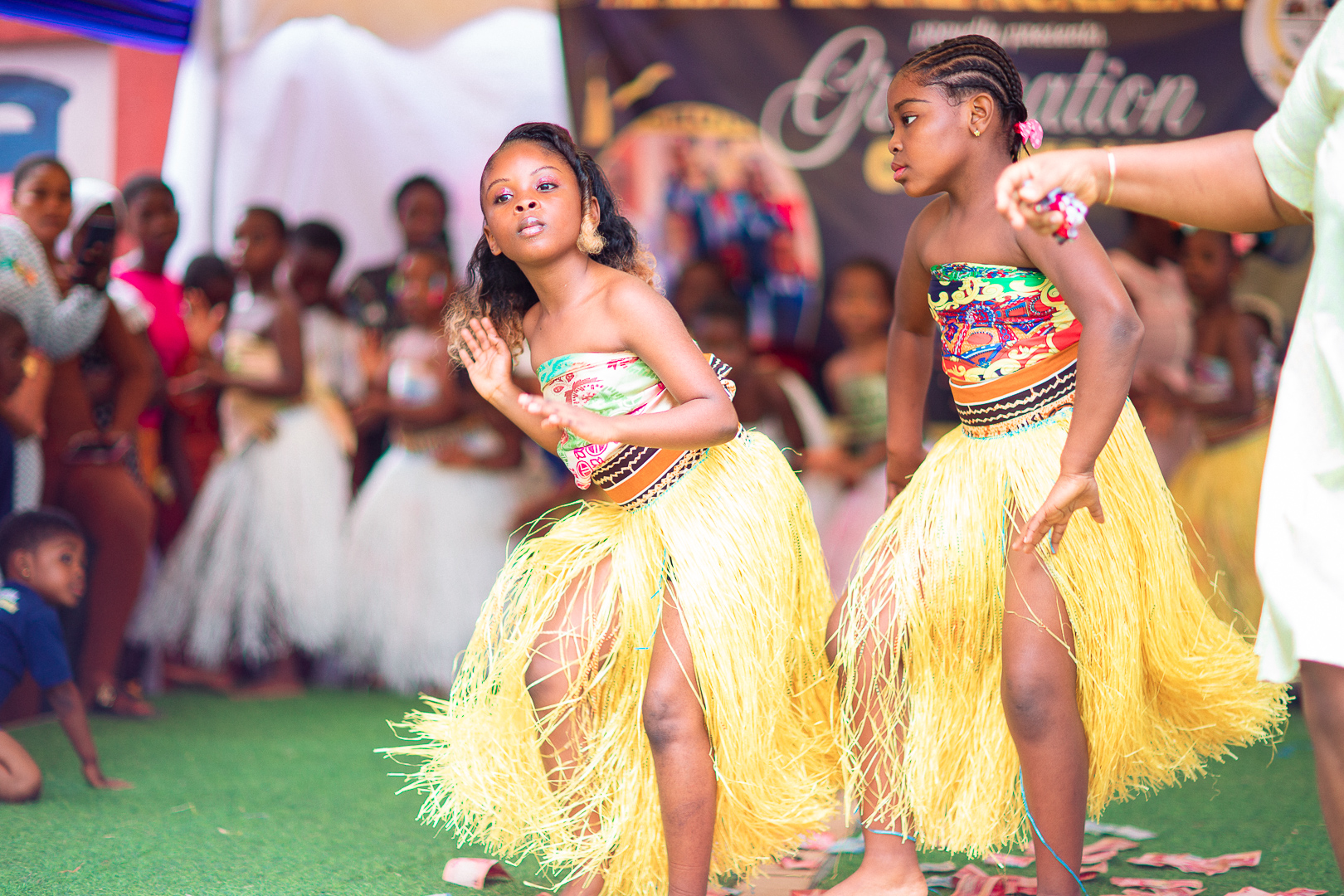 Afisap Royal Academy learners performing cultural dance