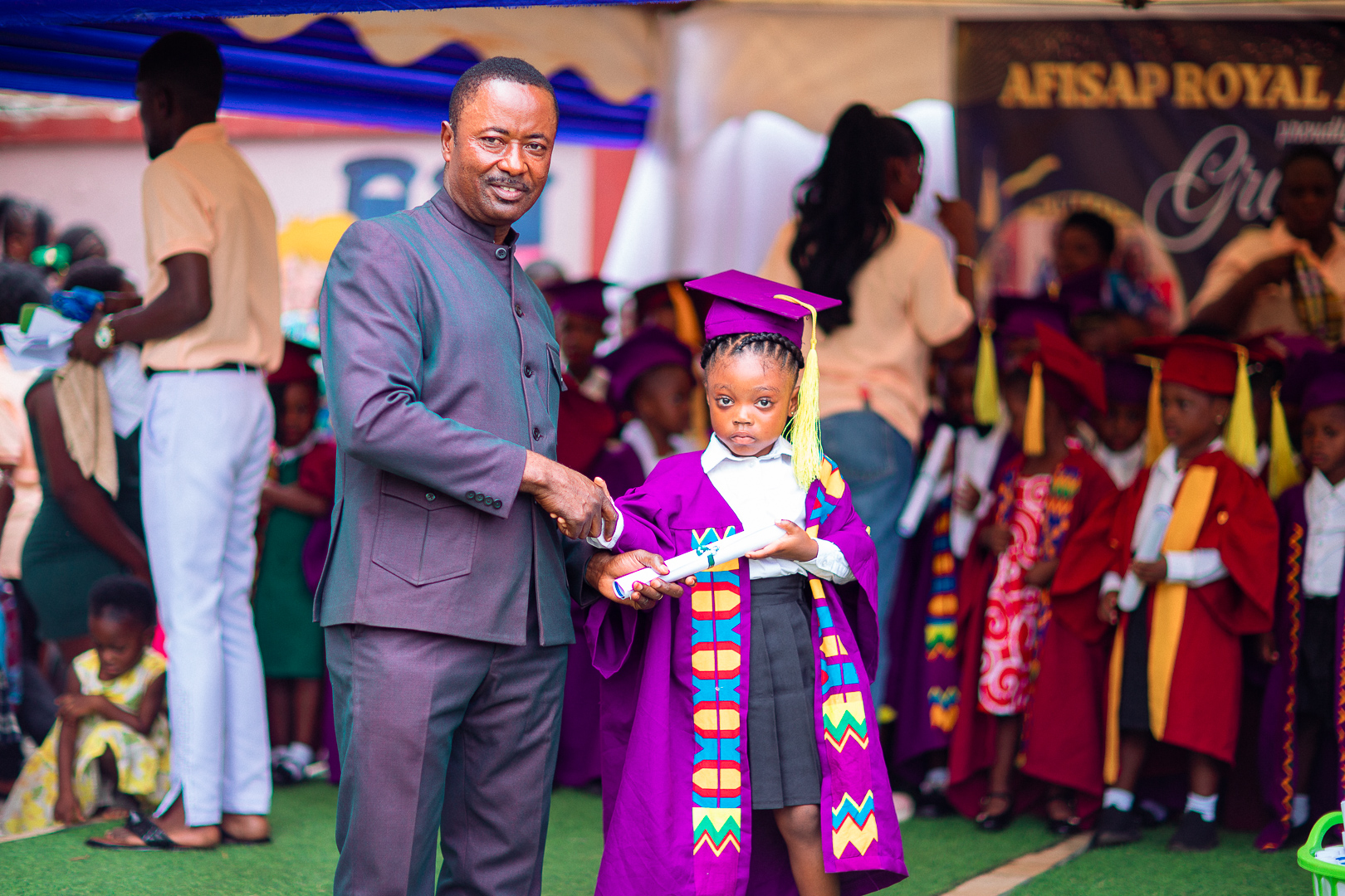 Afisap Royal Academy graduation presentation